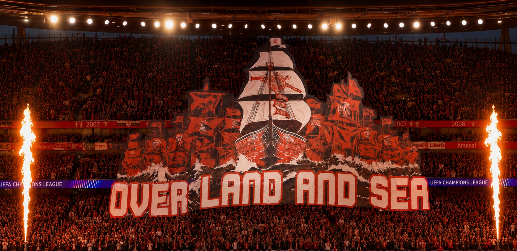 Over Land and Sea TIFO